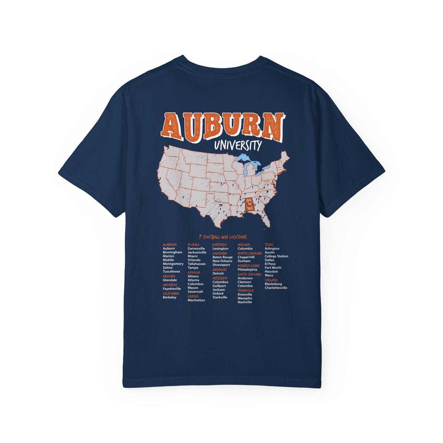 Auburn University Football Wins T-Shirt