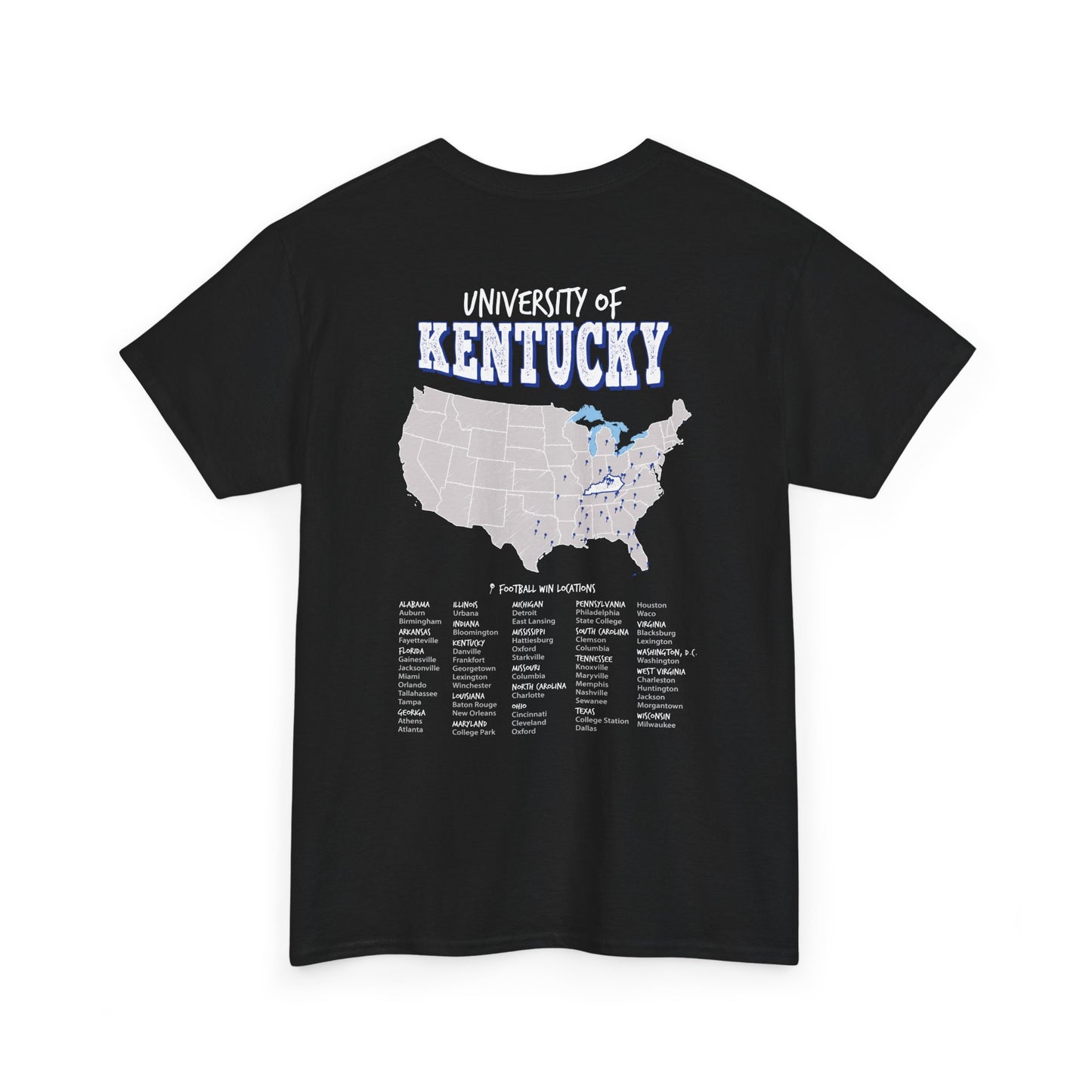 University of Kentucky Football Wins T-Shirt