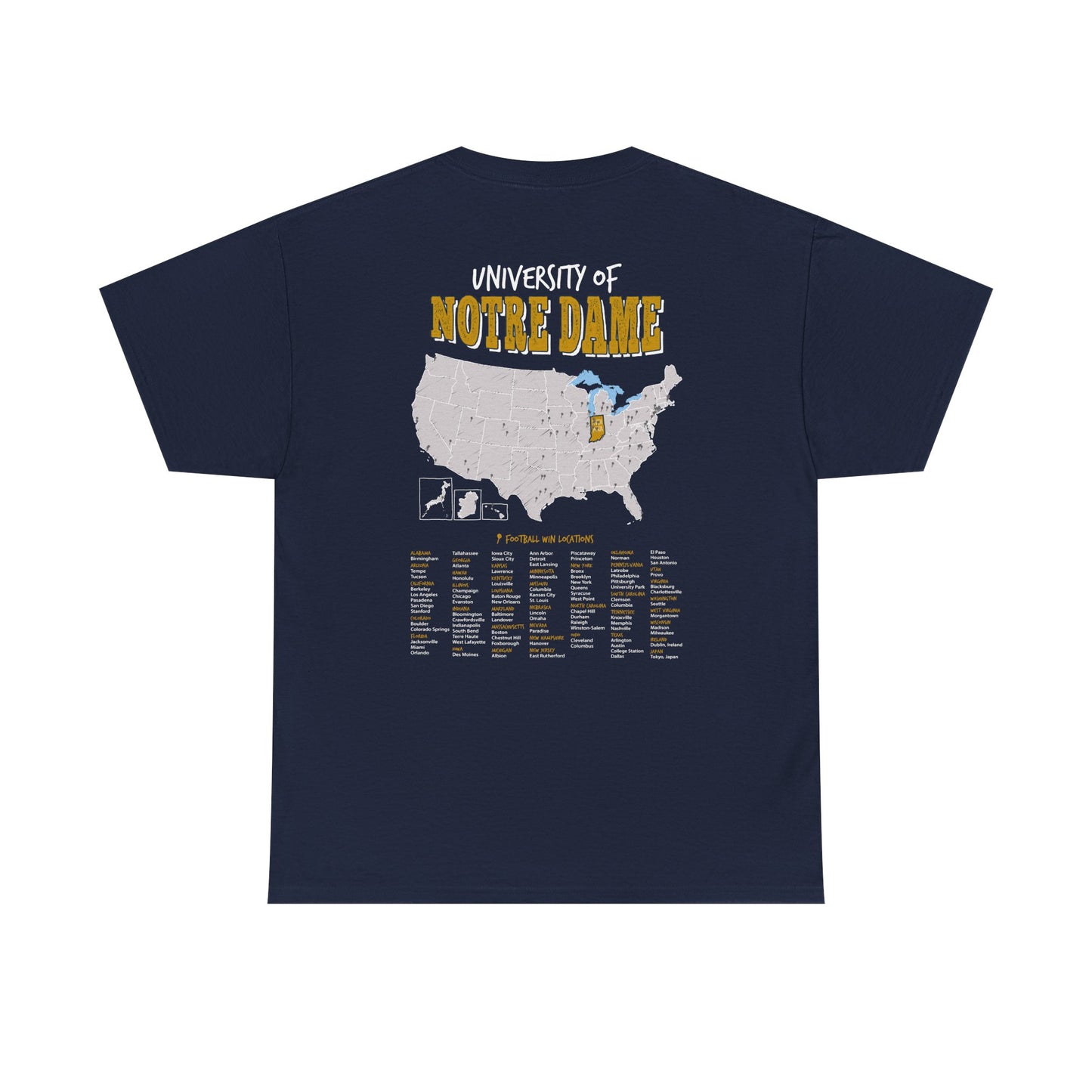 University of Notre Dame Football T-Shirt