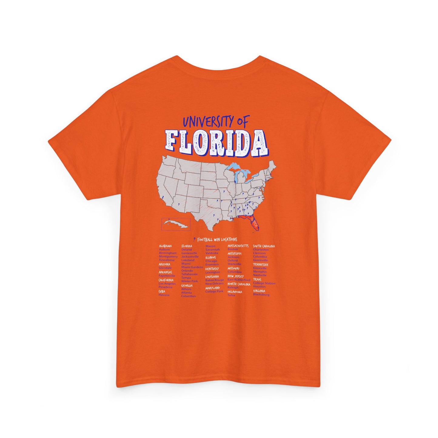 University of Florida Football Wins T-Shirt
