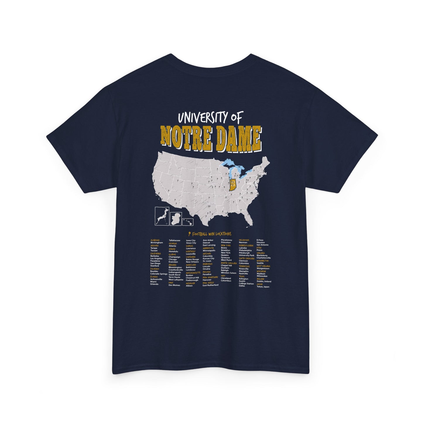 University of Notre Dame Football T-Shirt