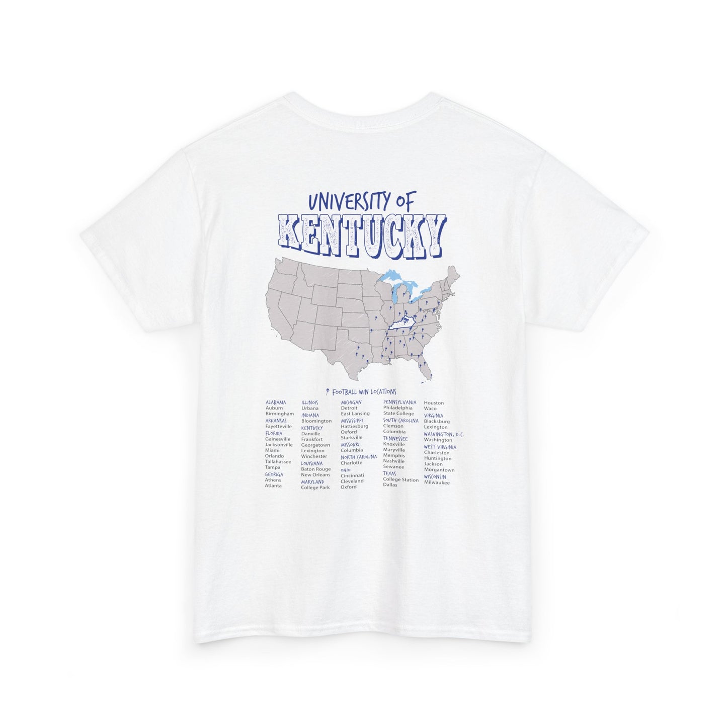 University of Kentucky Football Wins T-Shirt