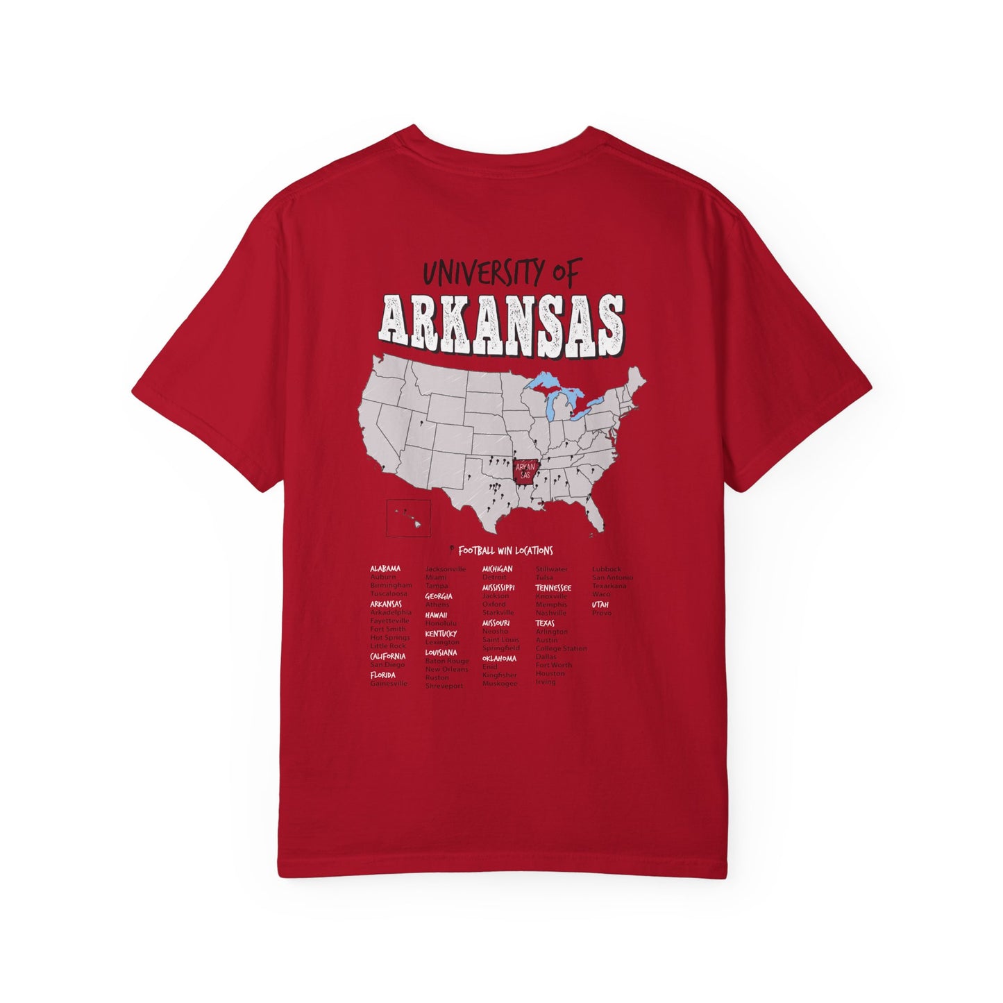 University of Arkansas Football T-Shirt