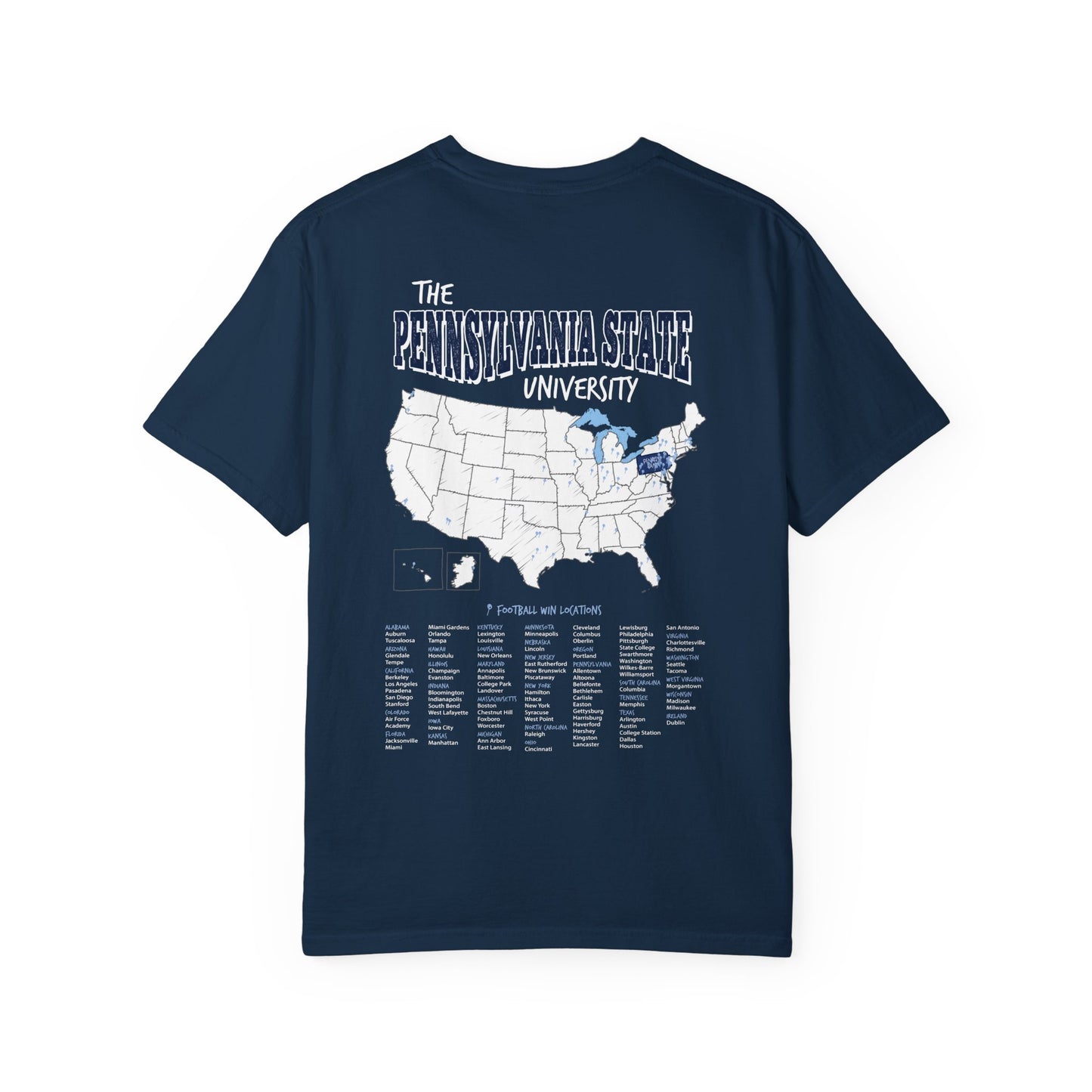 The Pennsylvania State University (Penn State) Football T-Shirt