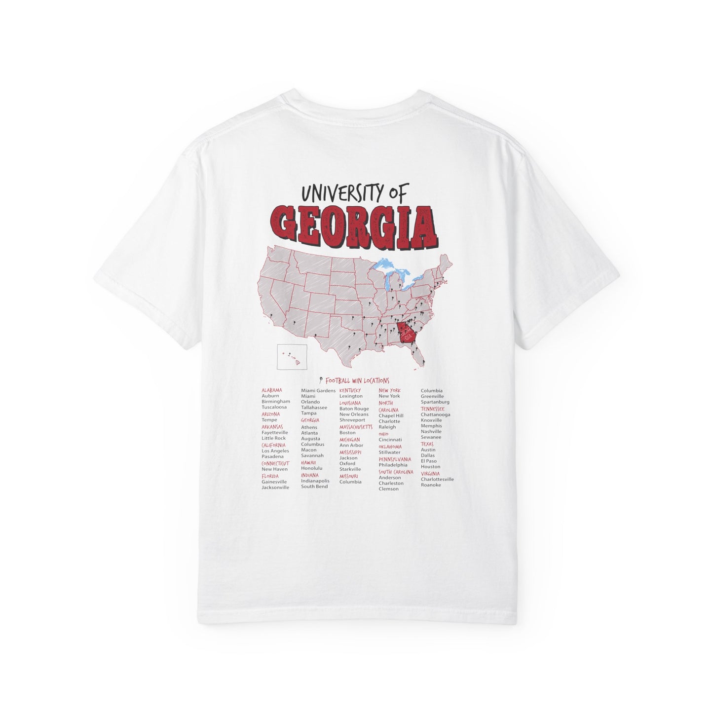 University of Georgia Football T-shirt