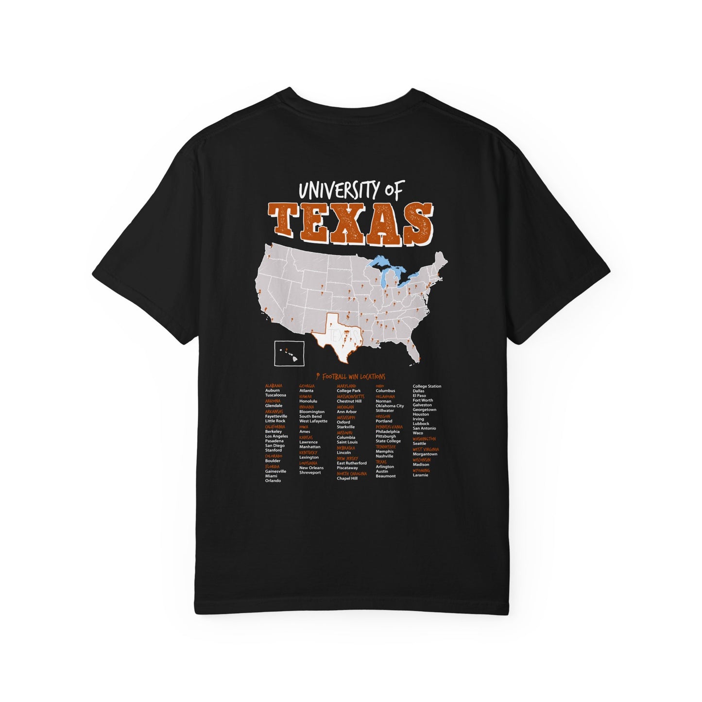 University of Texas Football Wins T-Shirt