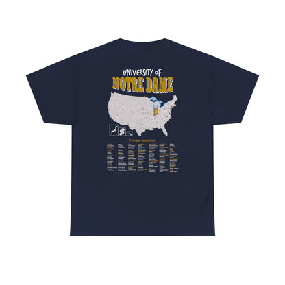 University of Notre Dame Football Wins T-Shirt