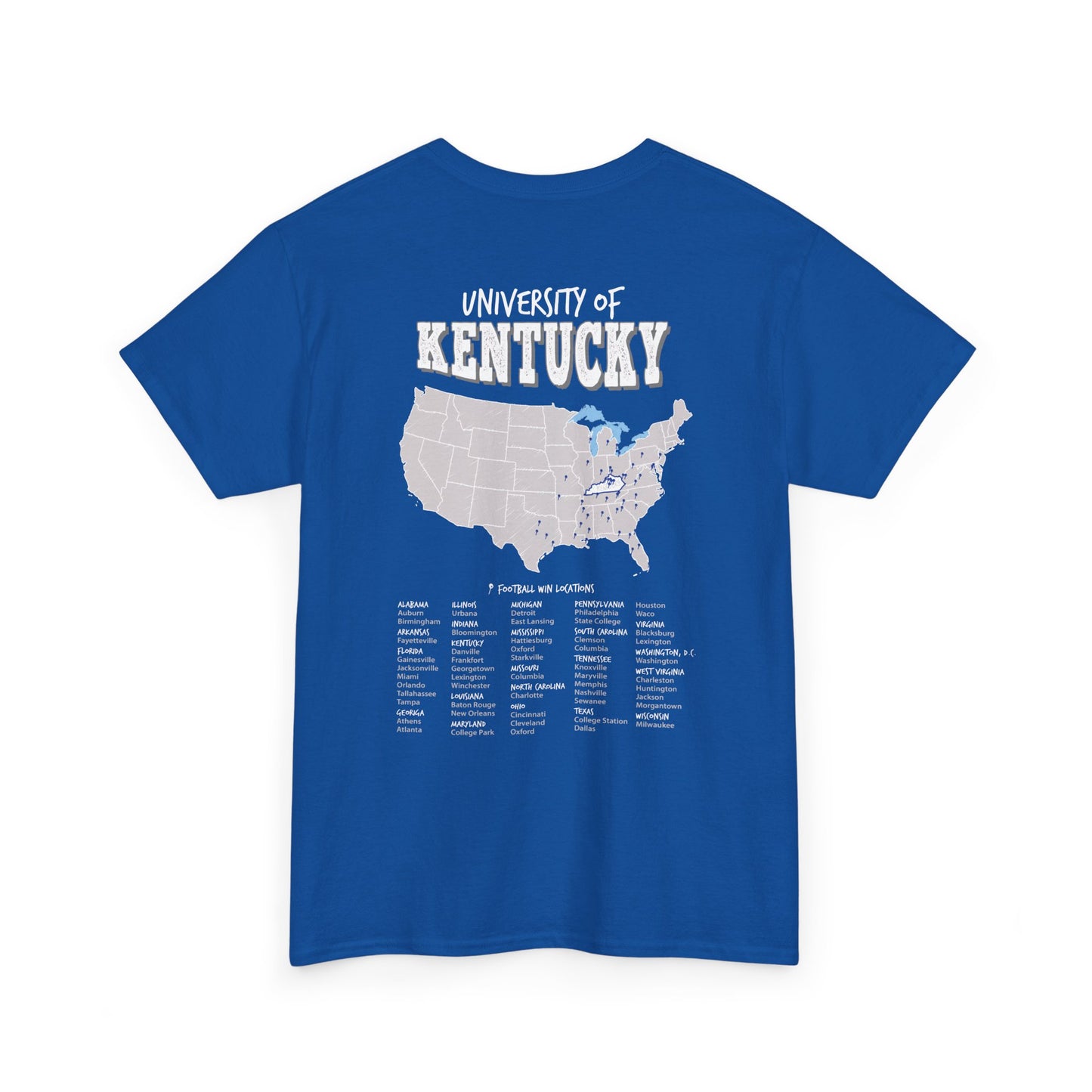 University of Kentucky Football Wins T-Shirt