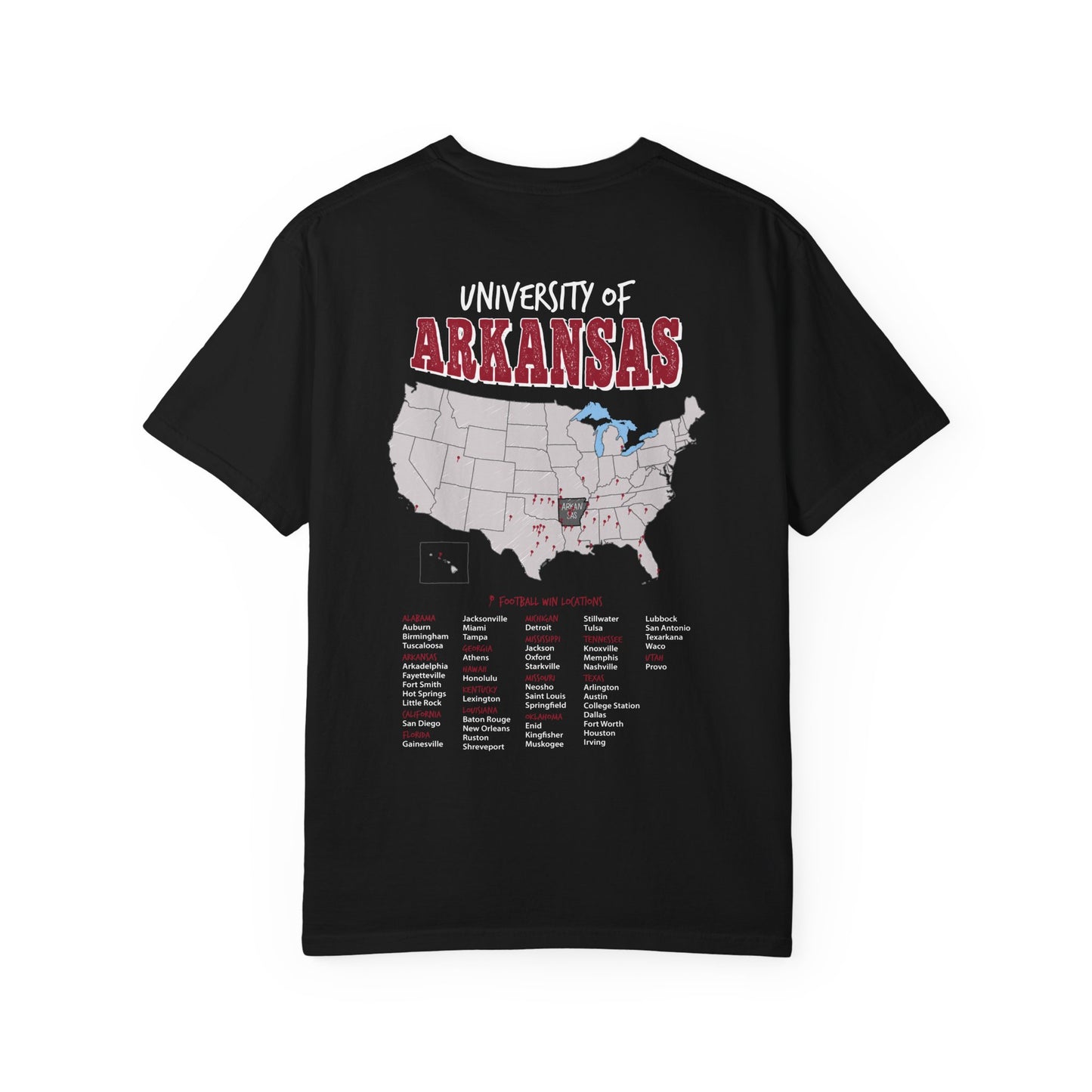 University of Arkansas Football T-Shirt