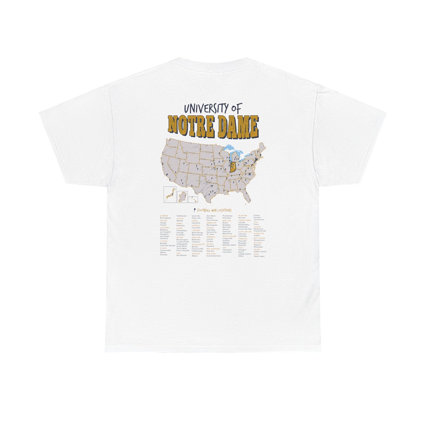 University of Notre Dame Football T-Shirt